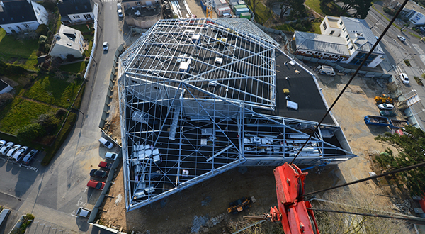 Metier construction expertise construction metallique mediatheque lanester premier